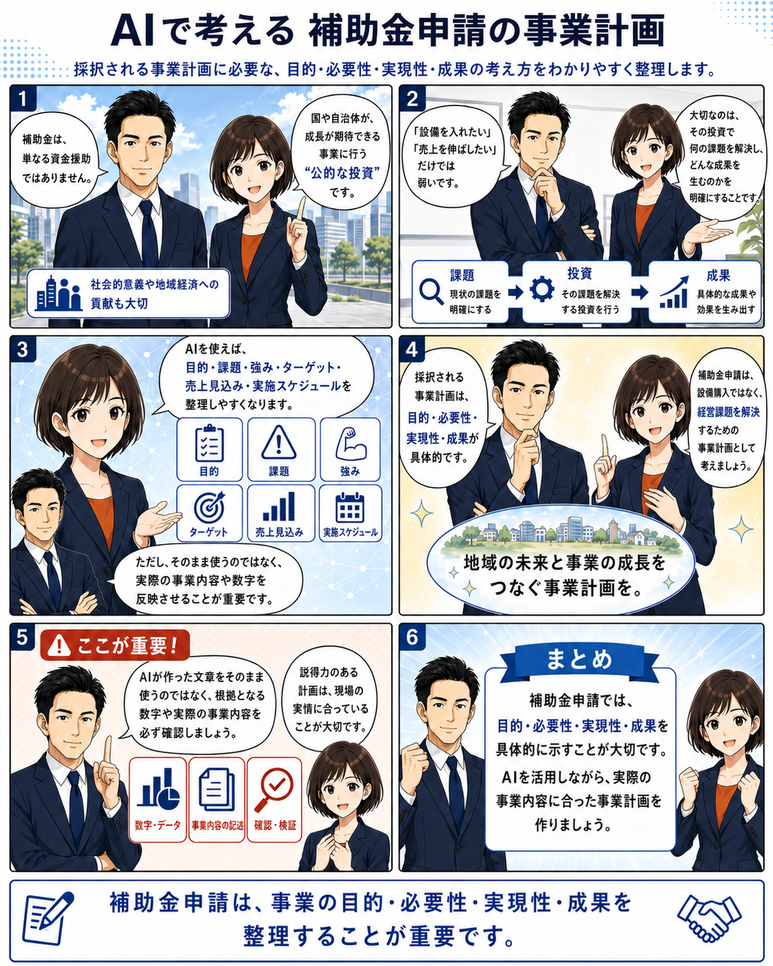 AIで考える補助金申請の事業計画